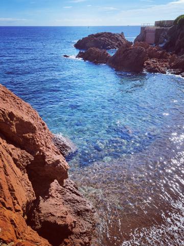 Saint-Raphaël (83530) Castle of O, pieds dans l'eau, baie de Cannes