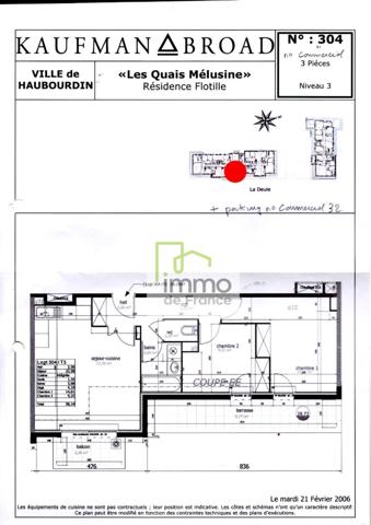 Appartement T3  Vue sur DEULE