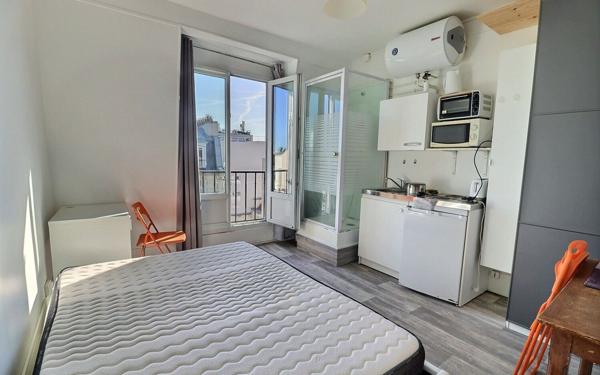 Appartement à vendre    1 pièce • 13,18 m2 Paris 19