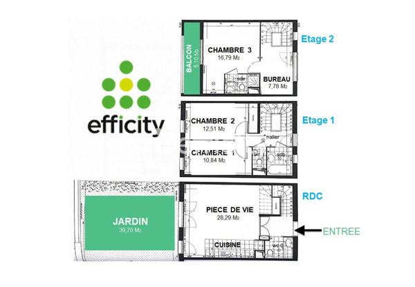Maison 4 pièces - 95 m² Bien prestige