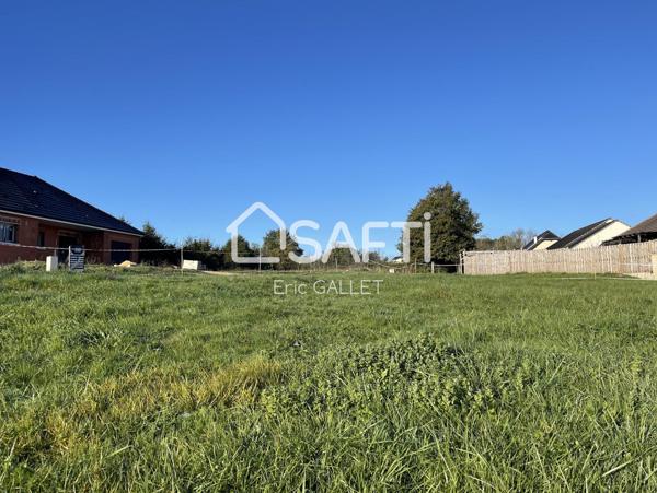 Joli terrain à bâtir à proximité des commerces