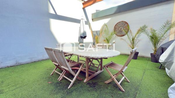 Loft d’exception avec terrasse 2 à 3 ch + parking