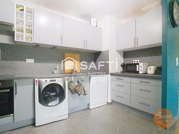 F2 au calme + box sous-sol avec terrasse de 18m2