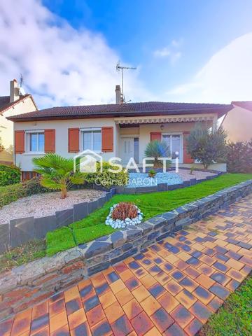 Maison T5 sur sous-sol total avec jardin paysager