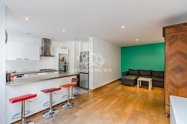 Lyon 4 – Grand T2 au calme avec entrée privative
