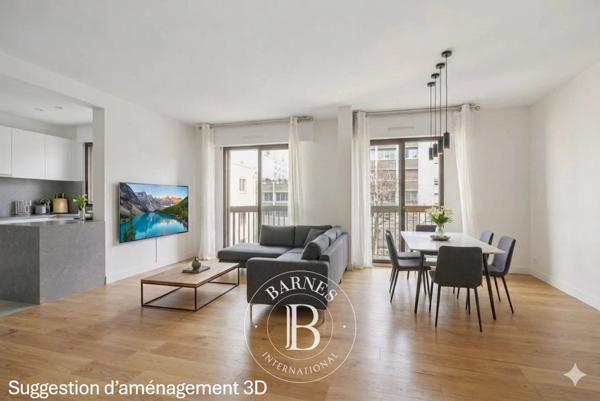 Paris 16ème, Appartement 2 Chambres -  81 m² à vendre