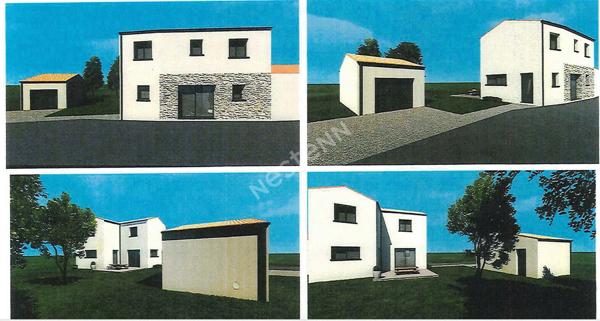 Terrain constructible sur la comme de Vallet