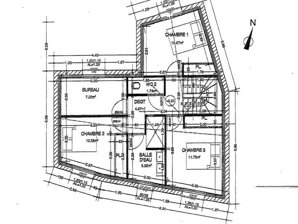 Terrain constructible sur la comme de Vallet