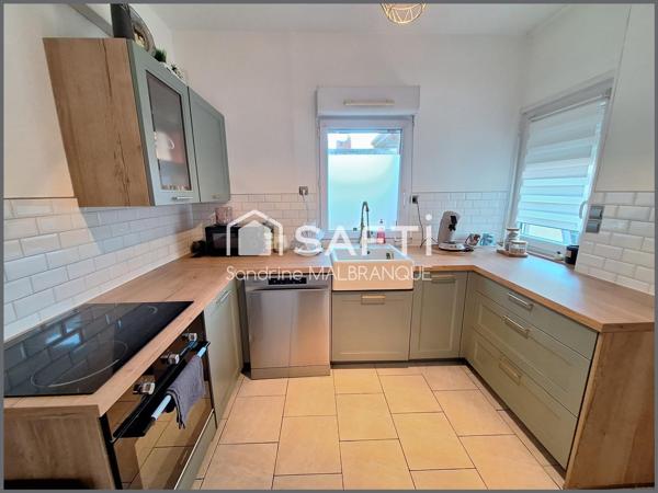 Secteur ,4 chambres , maison lumineuse