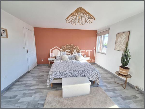 Secteur ,4 chambres , maison lumineuse