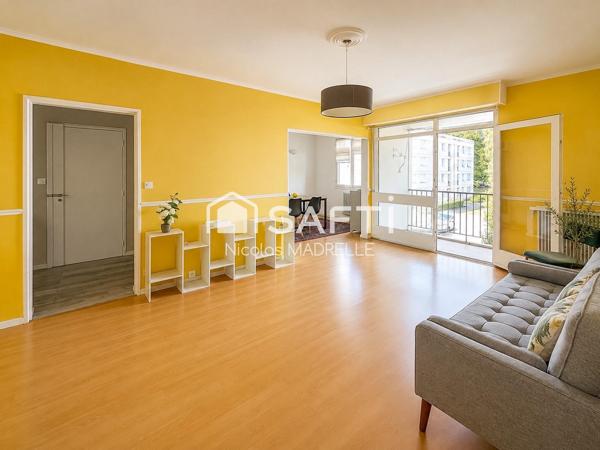 Caudéran – 84 m² lumineux avec balcon