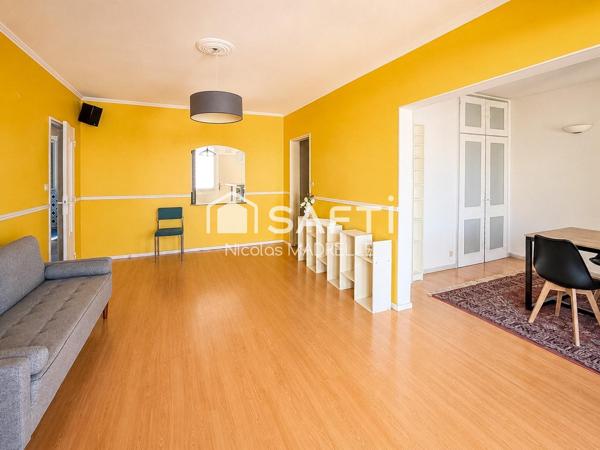 Caudéran – 84 m² lumineux avec balcon