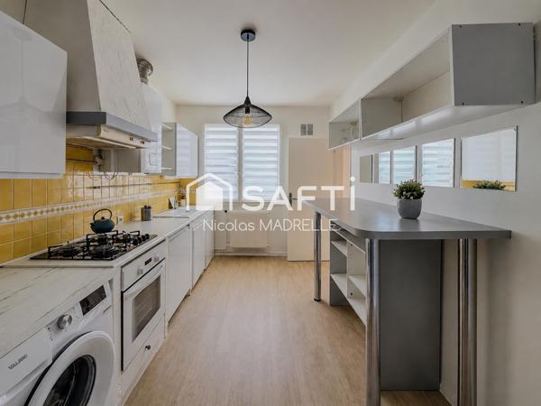 Caudéran – 84 m² lumineux avec balcon