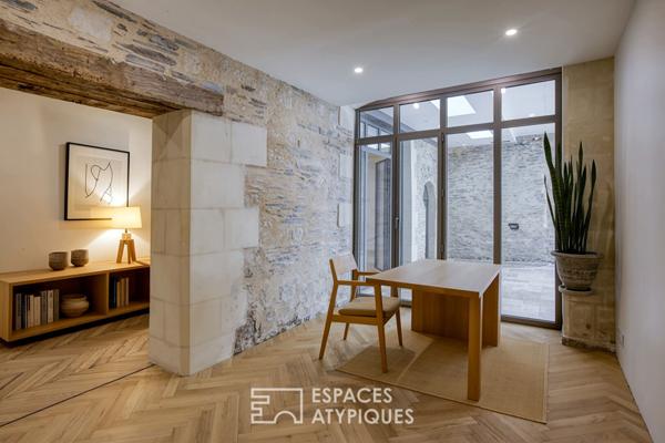 Appartement luxueux aux airs de loft, caché au coeur d’Angers