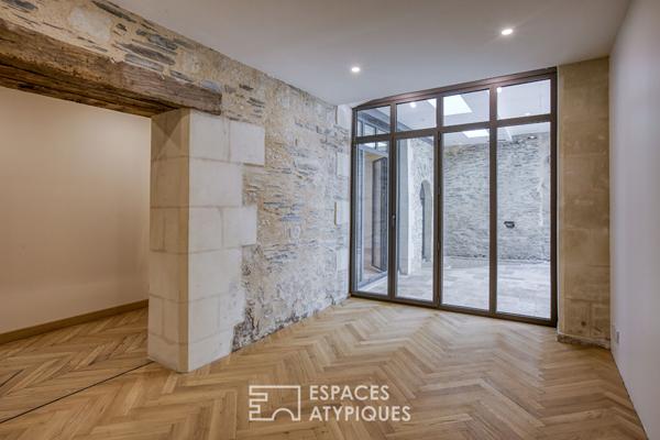 Appartement luxueux aux airs de loft, caché au coeur d’Angers