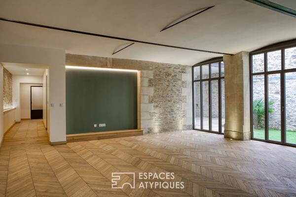 Appartement luxueux aux airs de loft, caché au coeur d’Angers