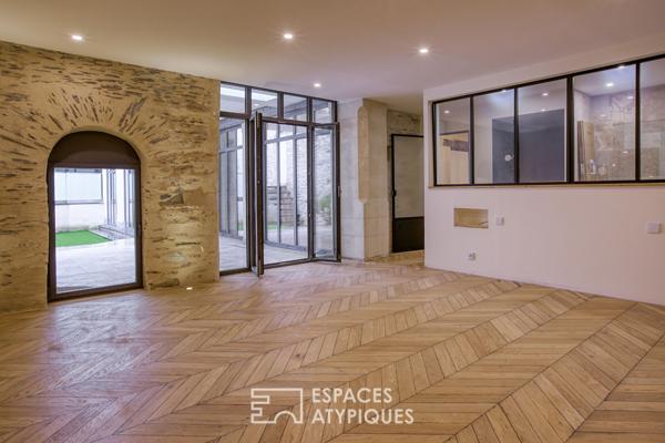 Appartement luxueux aux airs de loft, caché au coeur d’Angers