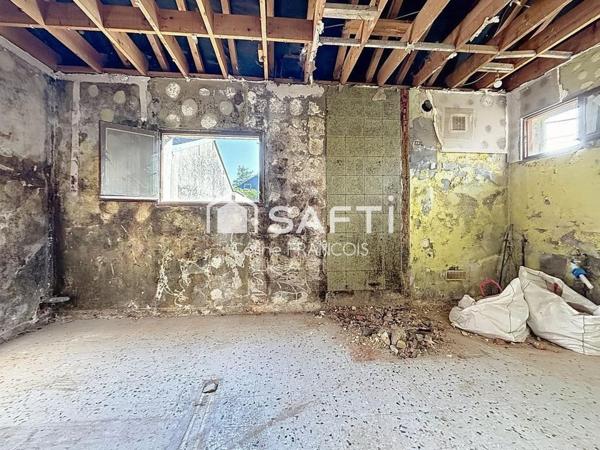 Maison à rénover 94?m², jardin 400?m² proche Péronne