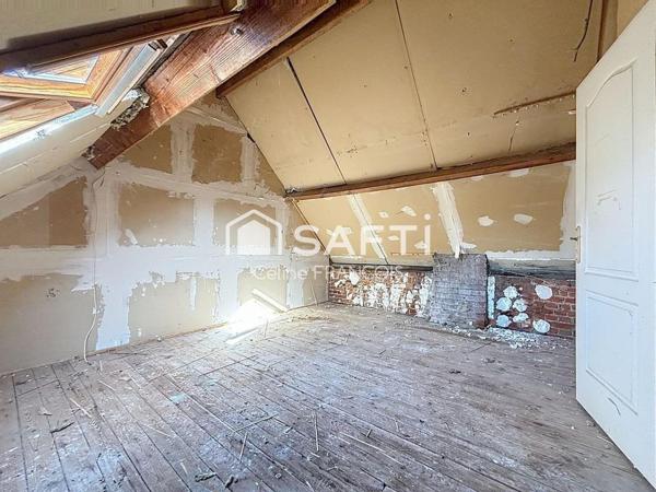 Maison à rénover 94?m², jardin 400?m² proche Péronne