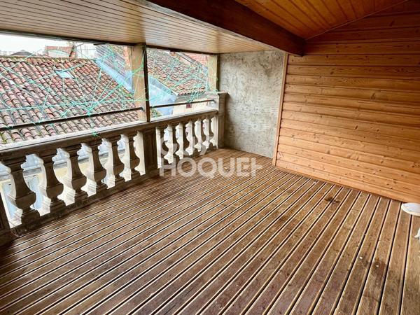 Beau duplex 3 chambres et terrasse en centre-ville