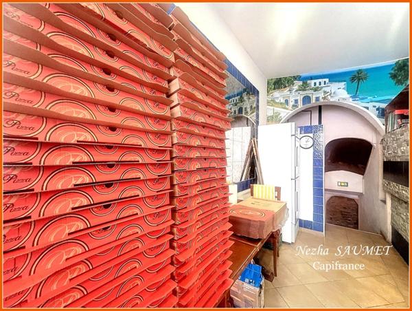 Fonds de commerce à vendre AMBILLY (74), murs, fond, 30 couverts, pizzeria, feu de bois, proche tram, proche frontière