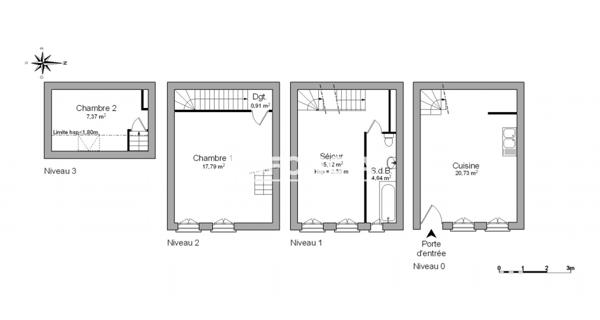 Location Appartement 4 pièces 91.76 m² - 53 RUE DU MOULIN Charleville Mezieres 08000