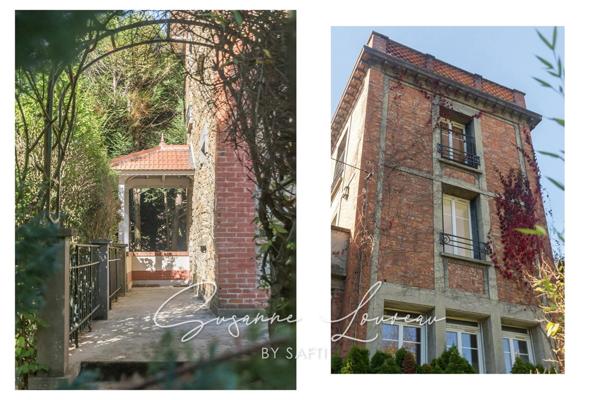 Habitation de charme des années 20 au coeur de la verdure