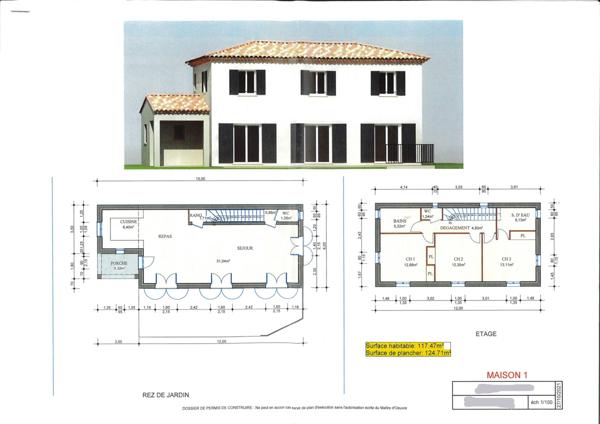 Bargemon (83830) Villa neuve