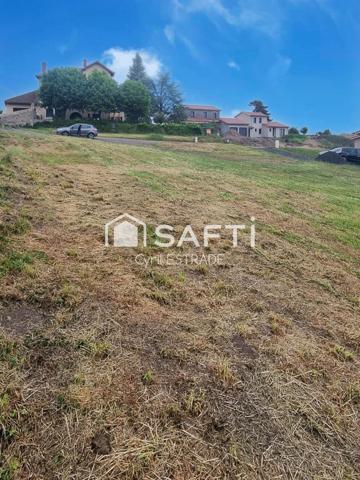 Terrain viabilisé libre de construction