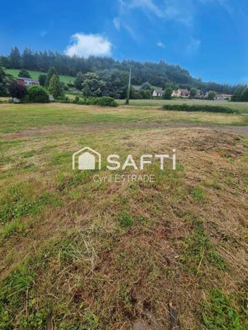 Terrain viabilisé libre de construction