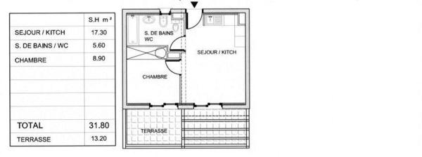 Appartement à vendre 2 pièces 45 m² Poggio-Mezzana