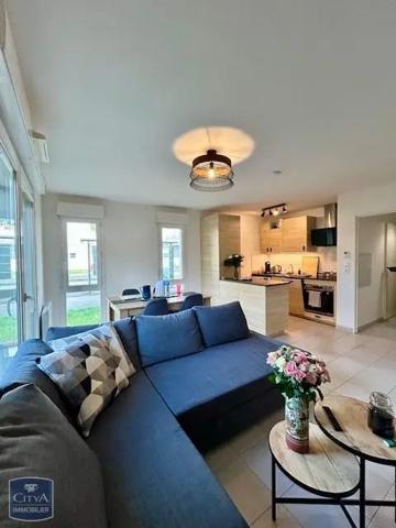 Appartement à louer 2 pièces 43.87m²