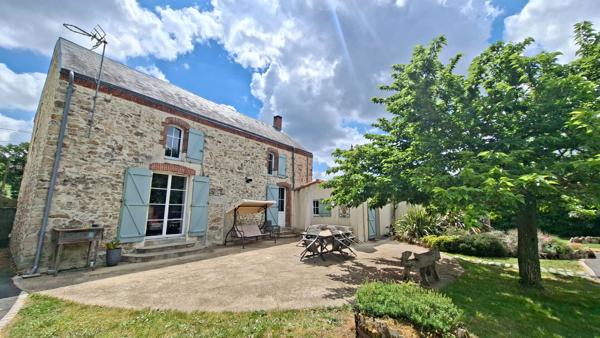 Maison 4 chambres + grange en campagne