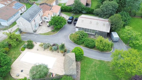 Maison 4 chambres + grange en campagne