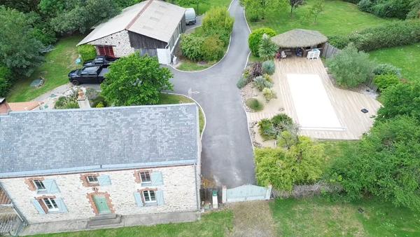 Maison 4 chambres + grange en campagne