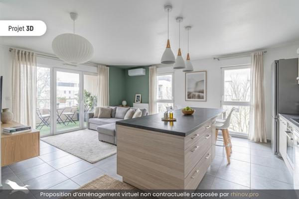 Appartement à vendre |  Villenave-d'Ornon |  3 pièces | 65 m²