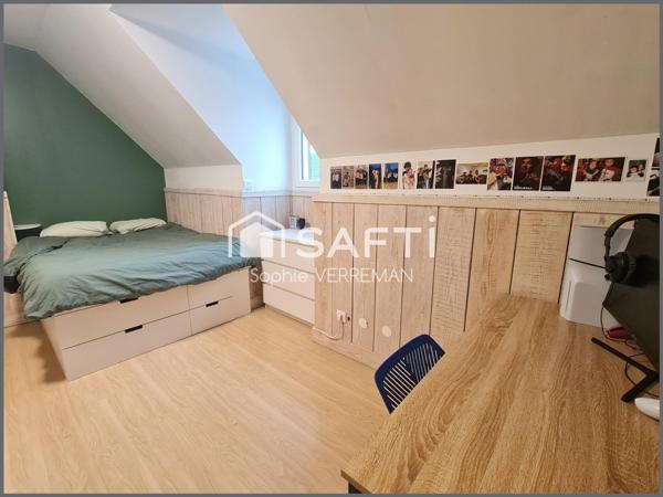 Maison individuelle,au calme, sans vis à vis.Metro..