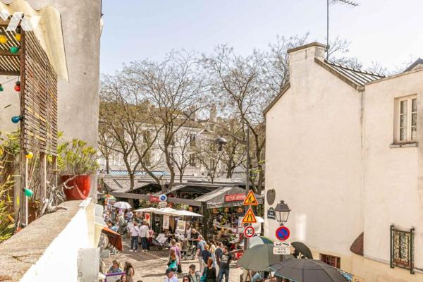 Appartement avec terrasses en plein coeur de Montmartre