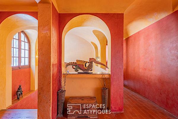 Propriété Art-Déco des Années 50 aux Allures Florentines à Grasse, Quartier Rothschild