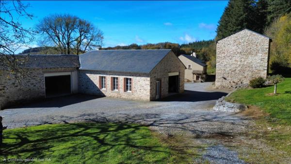 Propriété d’exception avec deux habitations et dépendances