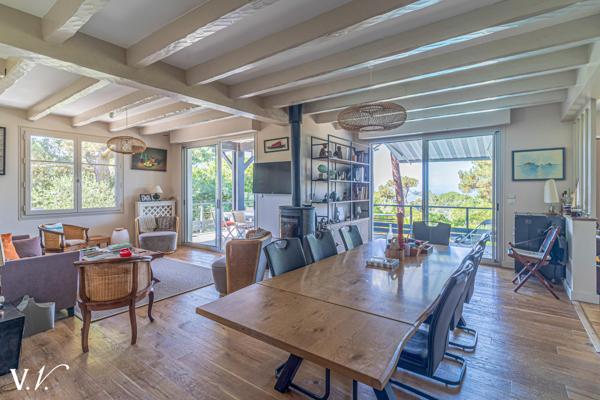 PYLA-SUR-MER- VUE BASSIN - PROPRIETE D'EXCEPTION