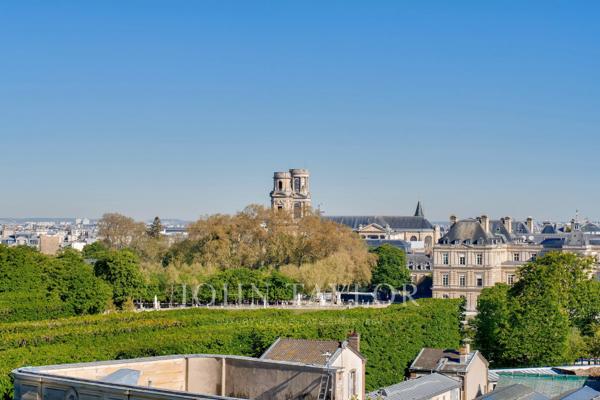 Paris VI - Rare - Vue dégagée sur le jardin du Luxembourg
