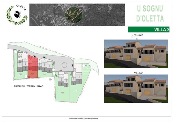 Programme U Sognu d'Oletta - Maison T3 avec garage