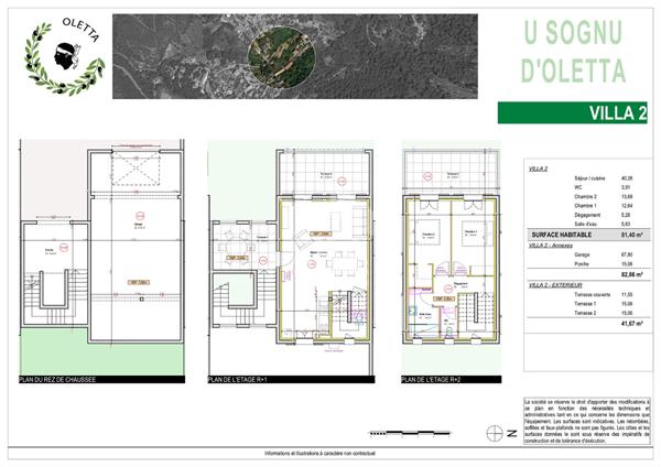 Programme U Sognu d'Oletta - Maison T3 avec garage