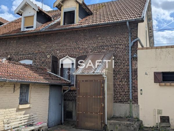 ? Affaire à saisir – Maison 72 m² à rénover – 2 chambres – garage + dépendances – terrain 430 m²