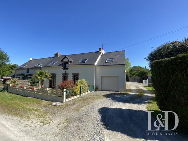 Maison à Guérande la Madeleine, grand jardin, calme, exposée sud
