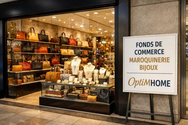 À vendre – Fonds de commerce Maroquinerie, Accessoires de mode & Bijoux – Auray (56)