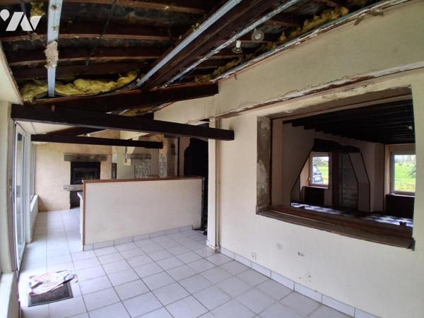 MAISON A RENOVER 100 m² - 5 pièces - sur terrain de 3125 m²