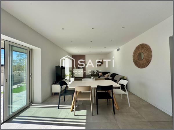 Maison familiale T6 210 m² rénovés avec jardin, piscine et garage