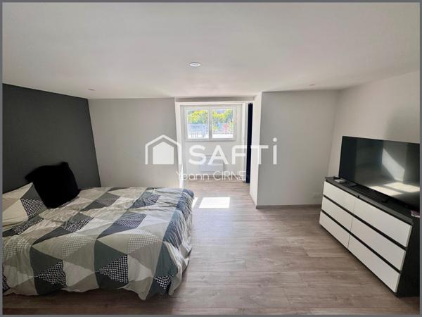 Maison familiale T6 210 m² rénovés avec jardin, piscine et garage